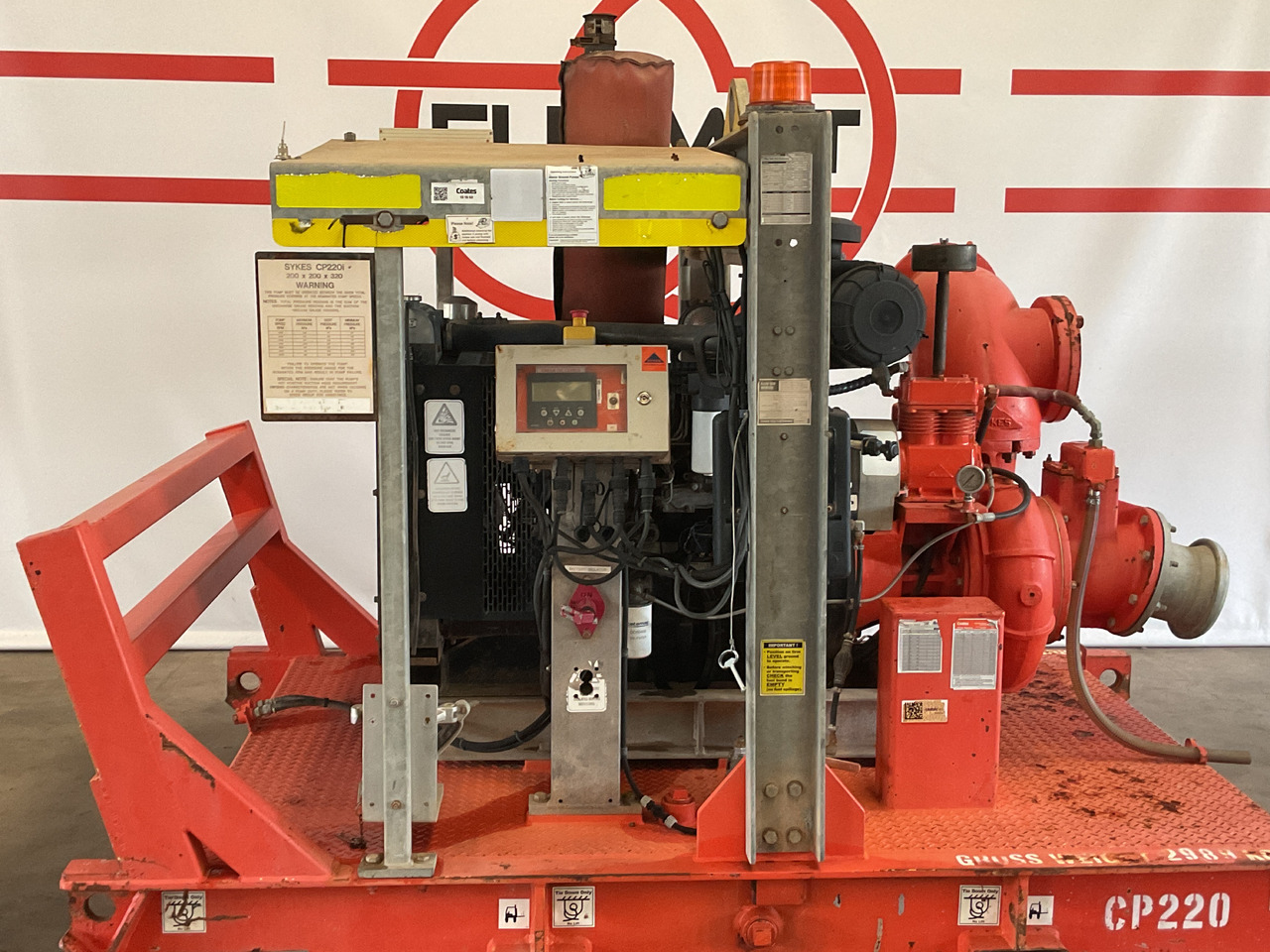 Sykes CP220i water pump, very complete. Perkins powered water pump. - Water pomp: afbeelding 2 Sykes CP220i water pump, very complete. Perkins powered water pump. - Water pomp: afbeelding 2