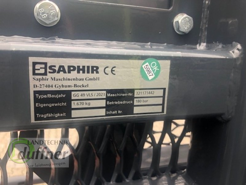 Saphir GG 49 VLS - Silo materieel: afbeelding 5 Saphir GG 49 VLS - Silo materieel: afbeelding 5