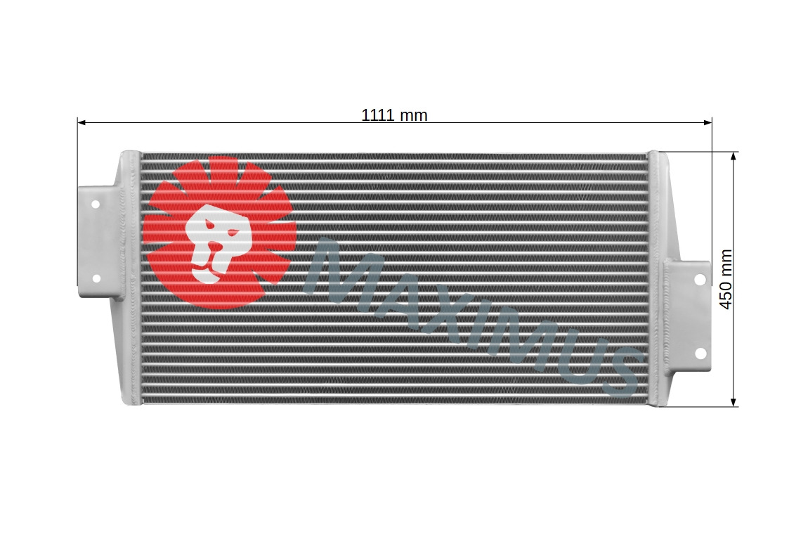 CATERPILLAR IT62H , 950H , 962H , 120K 12K , 140K , 140M , 14M , 160K , 160M - Intercooler voor Lader: afbeelding 3 CATERPILLAR IT62H , 950H , 962H , 120K 12K , 140K , 140M , 14M , 160K , 160M - Intercooler voor Lader: afbeelding 3