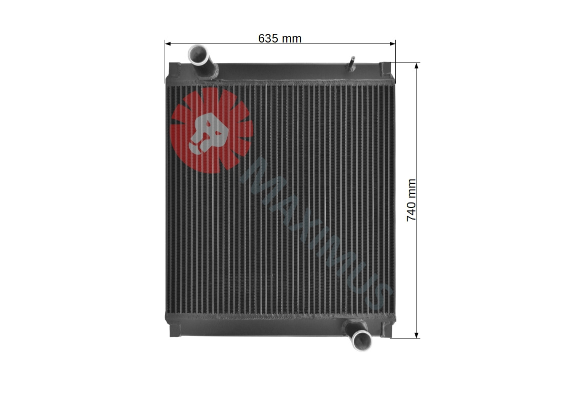 CLAAS AXION 840-810 CMATIC , 850-810 HEXASHIFT , 850-820 HEXASHIFT - Radiateur voor Tractor: afbeelding 2 CLAAS AXION 840-810 CMATIC , 850-810 HEXASHIFT , 850-820 HEXASHIFT - Radiateur voor Tractor: afbeelding 2