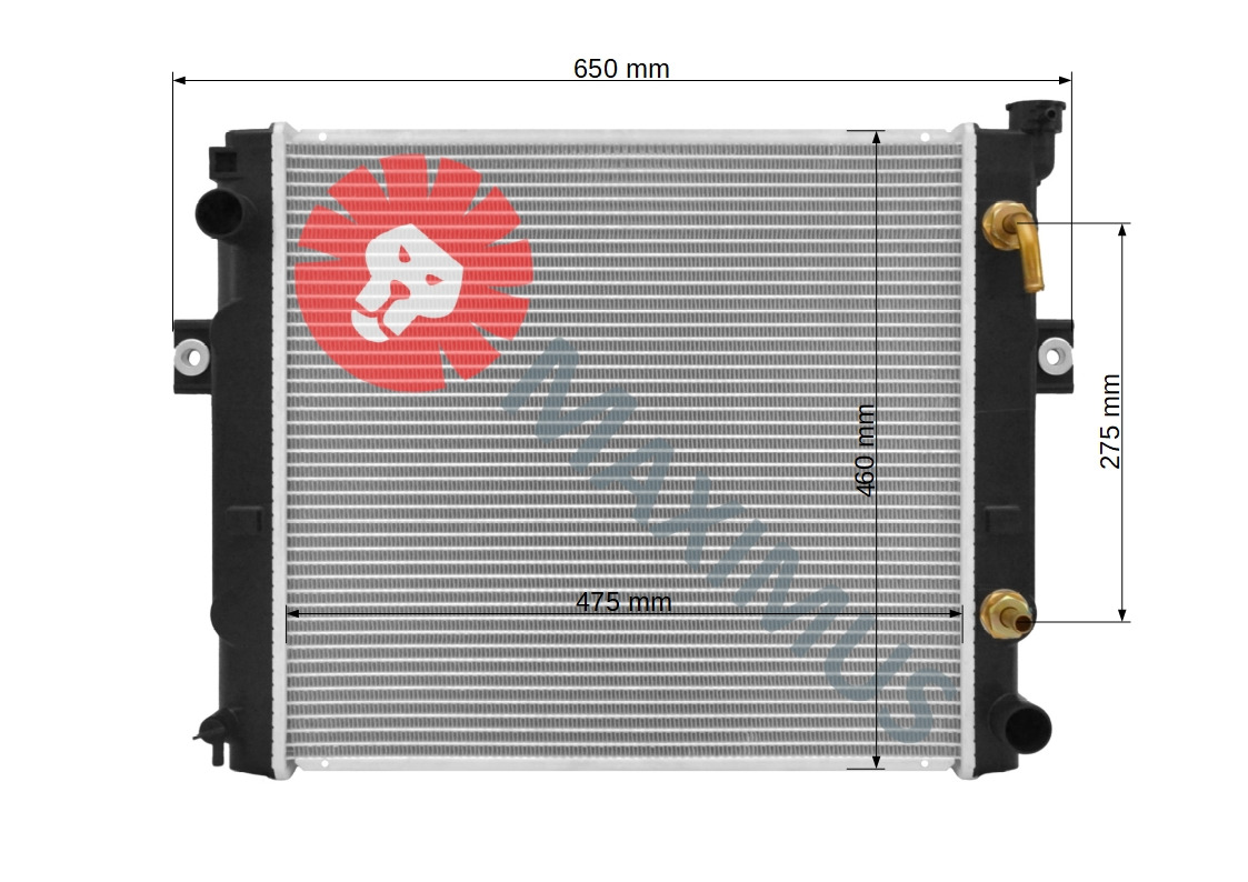HYSTER FORKLIFT WÓZEK WIDŁOWY - Radiateur voor Heftruck: afbeelding 3 HYSTER FORKLIFT WÓZEK WIDŁOWY - Radiateur voor Heftruck: afbeelding 3