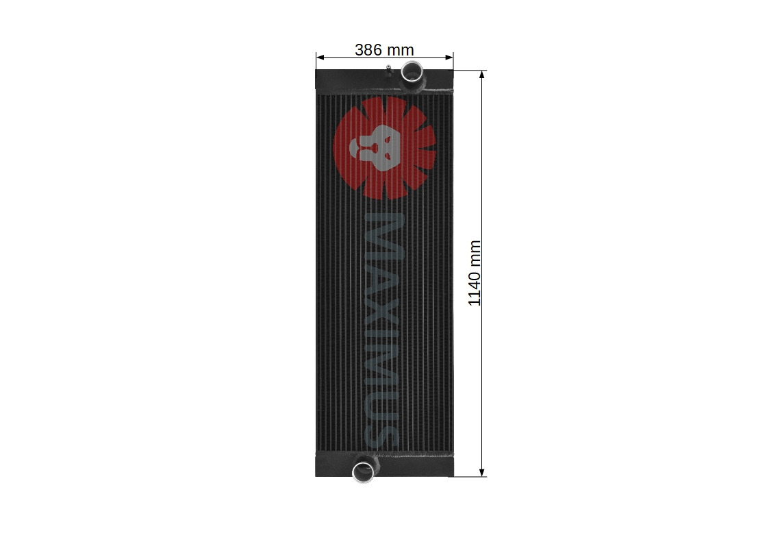JCB 427 435S 437 - Radiateur voor Lader: afbeelding 2 JCB 427 435S 437 - Radiateur voor Lader: afbeelding 2