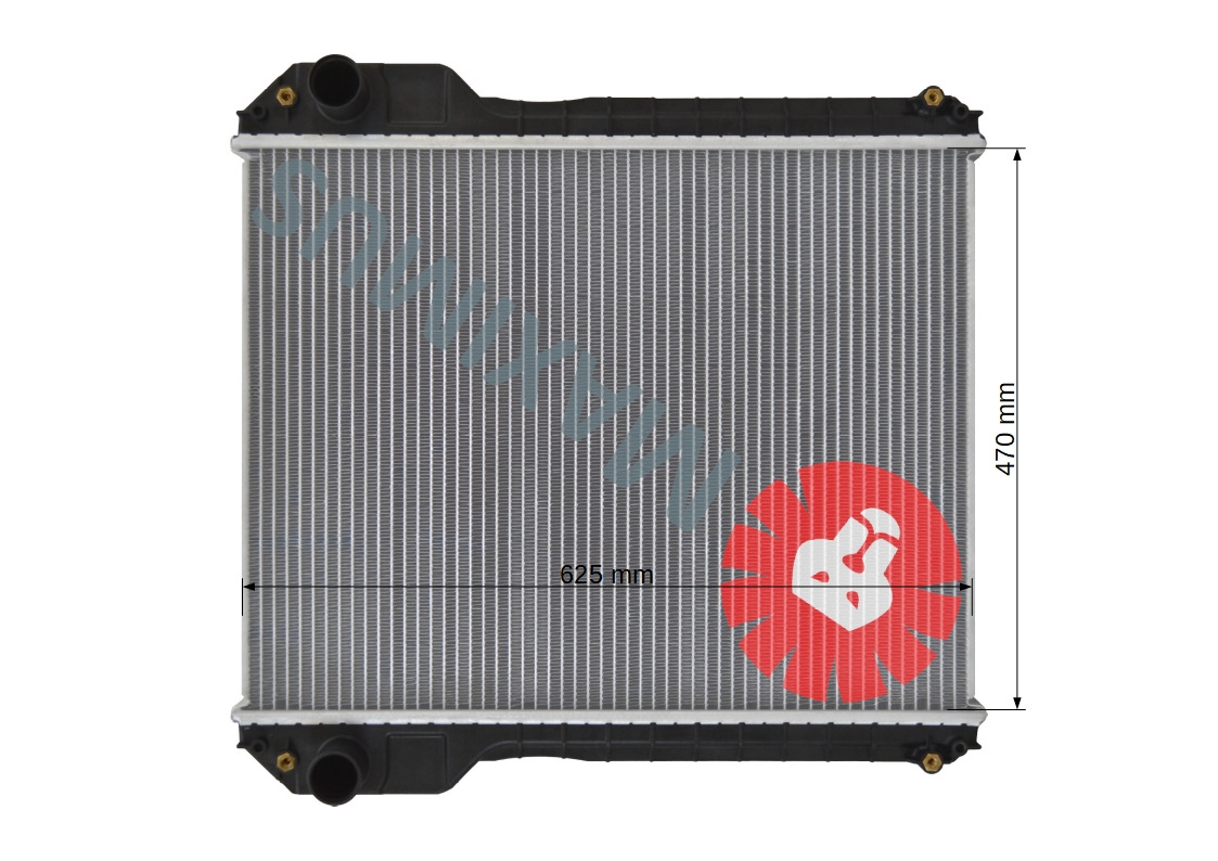 JCB 4CXS , 4CX , 3CX , 4C , 3CXC , 3CXSM , 4CN , 3CN , 2CX , 2CXL , 2CXS , 2CXSL , 2CXSM - Radiateur voor Graaflaadmachine: afbeelding 2 JCB 4CXS , 4CX , 3CX , 4C , 3CXC , 3CXSM , 4CN , 3CN , 2CX , 2CXL , 2CXS , 2CXSL , 2CXSM - Radiateur voor Graaflaadmachine: afbeelding 2