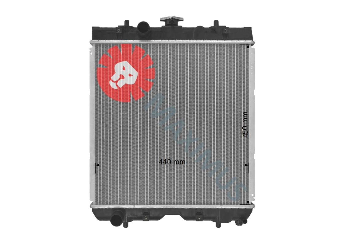 KUBOTA L3830 , L4330 , L4630 - Radiateur voor Mini tractor: afbeelding 2 KUBOTA L3830 , L4330 , L4630 - Radiateur voor Mini tractor: afbeelding 2