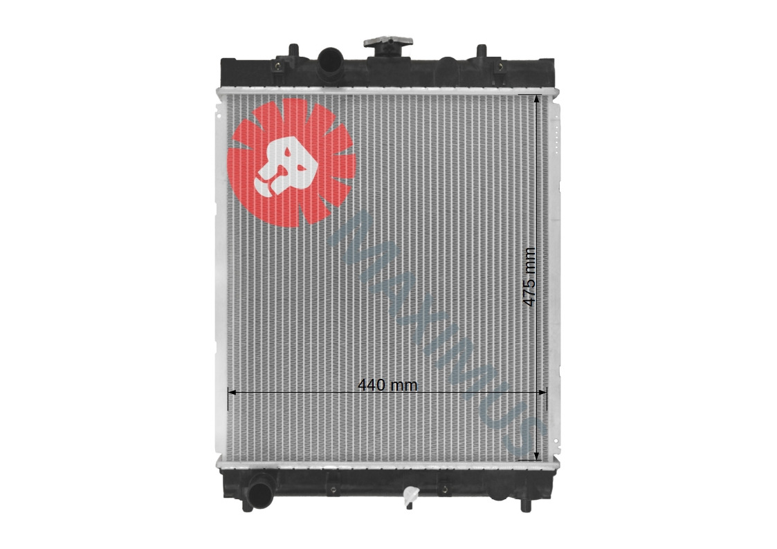 KUBOTA L4400 - Radiateur voor Mini tractor: afbeelding 2 KUBOTA L4400 - Radiateur voor Mini tractor: afbeelding 2