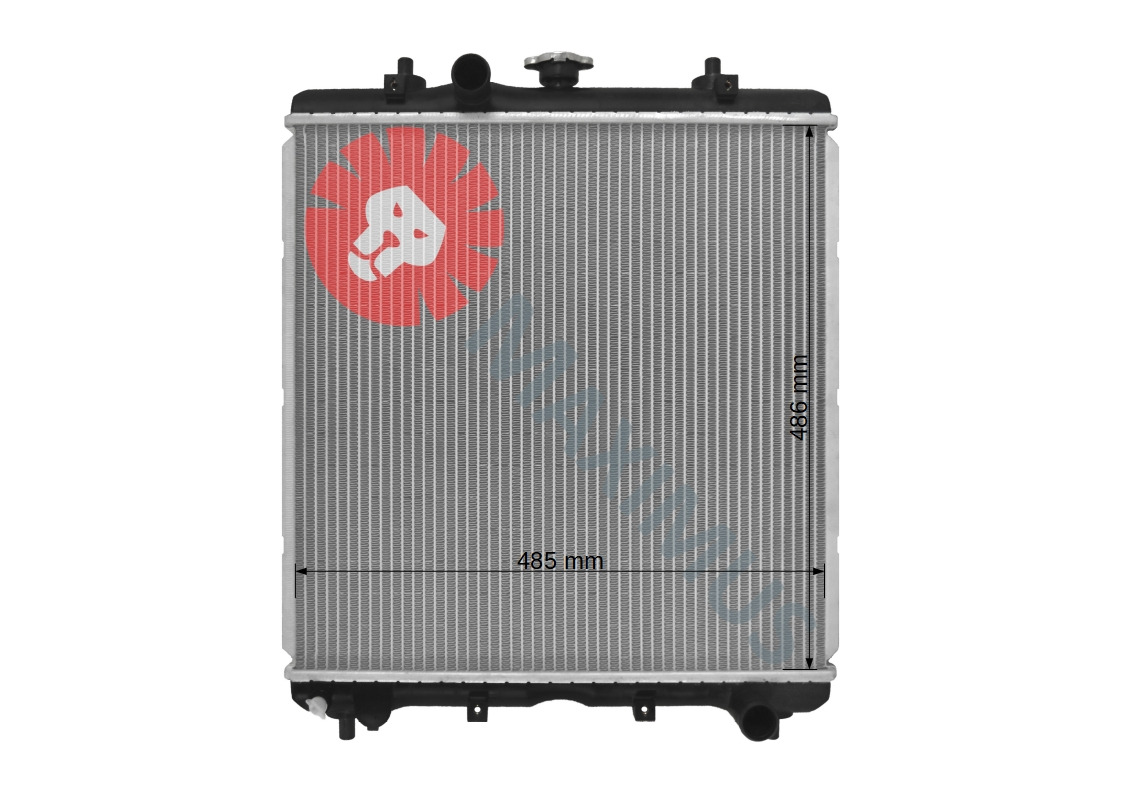 KUBOTA M96 , M108 , M8540 , M8560 , M9540 , M100 , M110 , M9960 - Radiateur voor Tractor: afbeelding 2 KUBOTA M96 , M108 , M8540 , M8560 , M9540 , M100 , M110 , M9960 - Radiateur voor Tractor: afbeelding 2