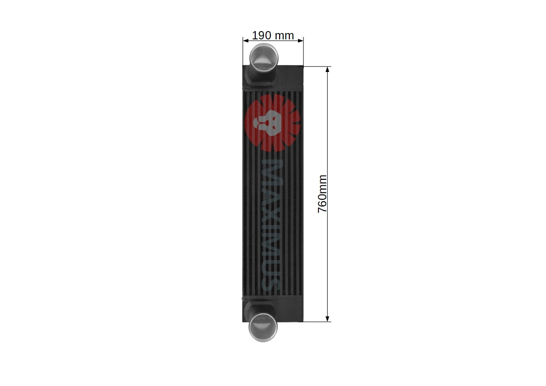 SAMPO PRO1046 - Intercooler voor Harvester: afbeelding 3 SAMPO PRO1046 - Intercooler voor Harvester: afbeelding 3