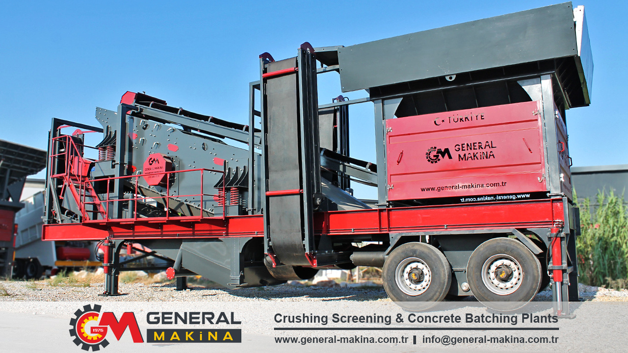 Nieuw Zeefinstallatie General Makina 1240 Mobile Screening and Washing Plant: afbeelding 9