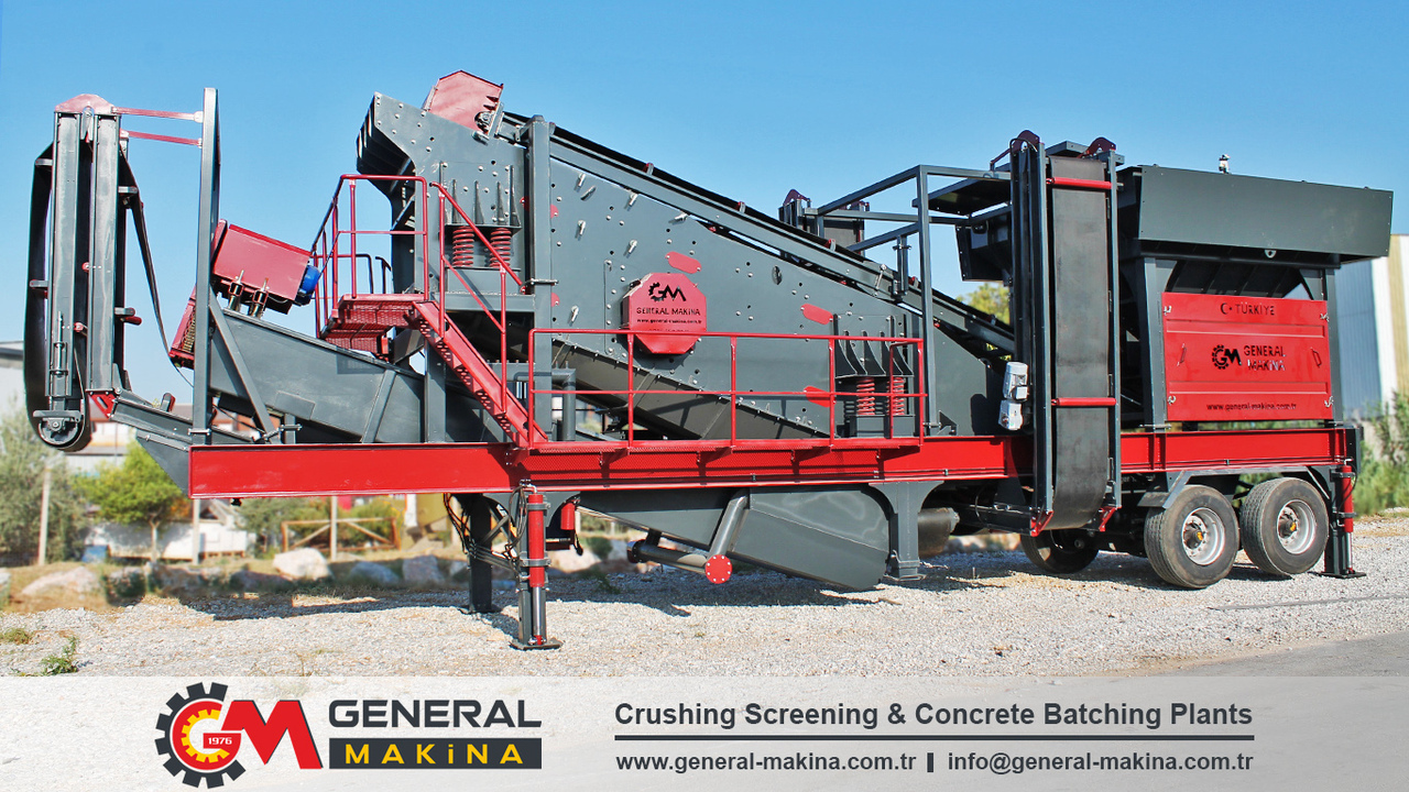 Nieuw Zeefinstallatie General Makina 1240 Mobile Screening and Washing Plant: afbeelding 6