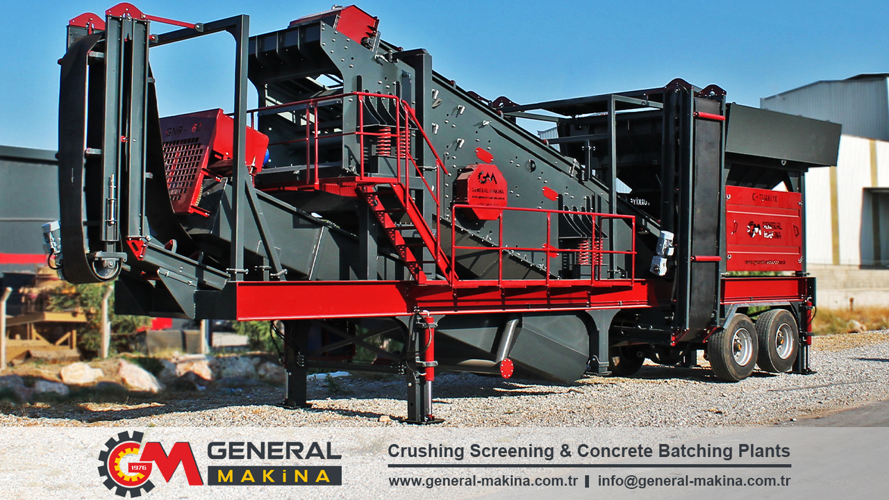 Nieuw Zeefinstallatie General Makina 1240 Mobile Screening and Washing Plant: afbeelding 8