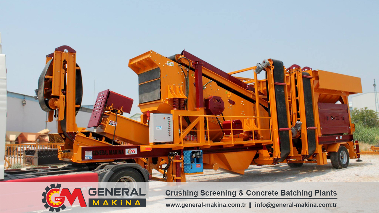 Nieuw Zeefinstallatie General Makina 1240 Mobile Screening and Washing Plant: afbeelding 7