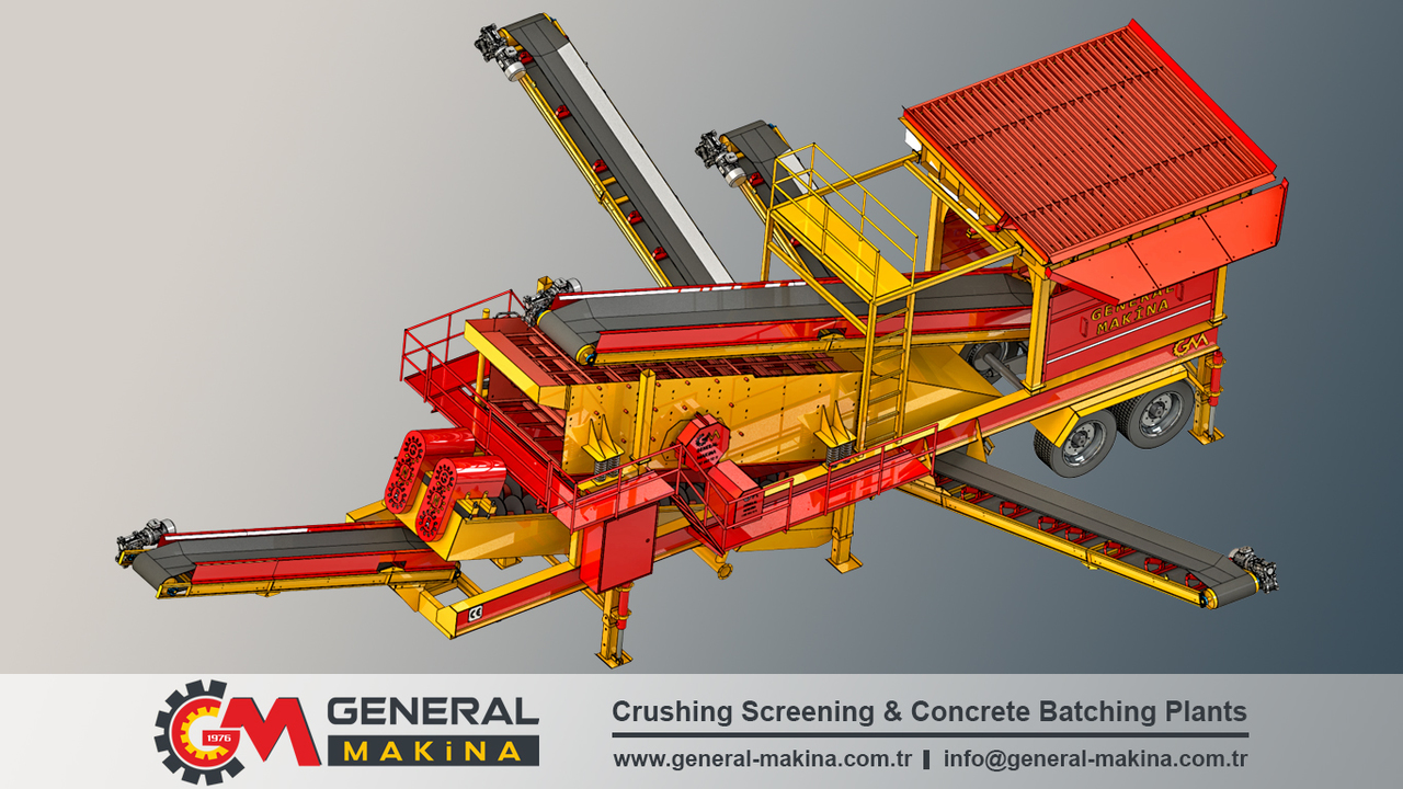 Nieuw Zeefinstallatie General Makina 1240 Mobile Screening and Washing Plant: afbeelding 11