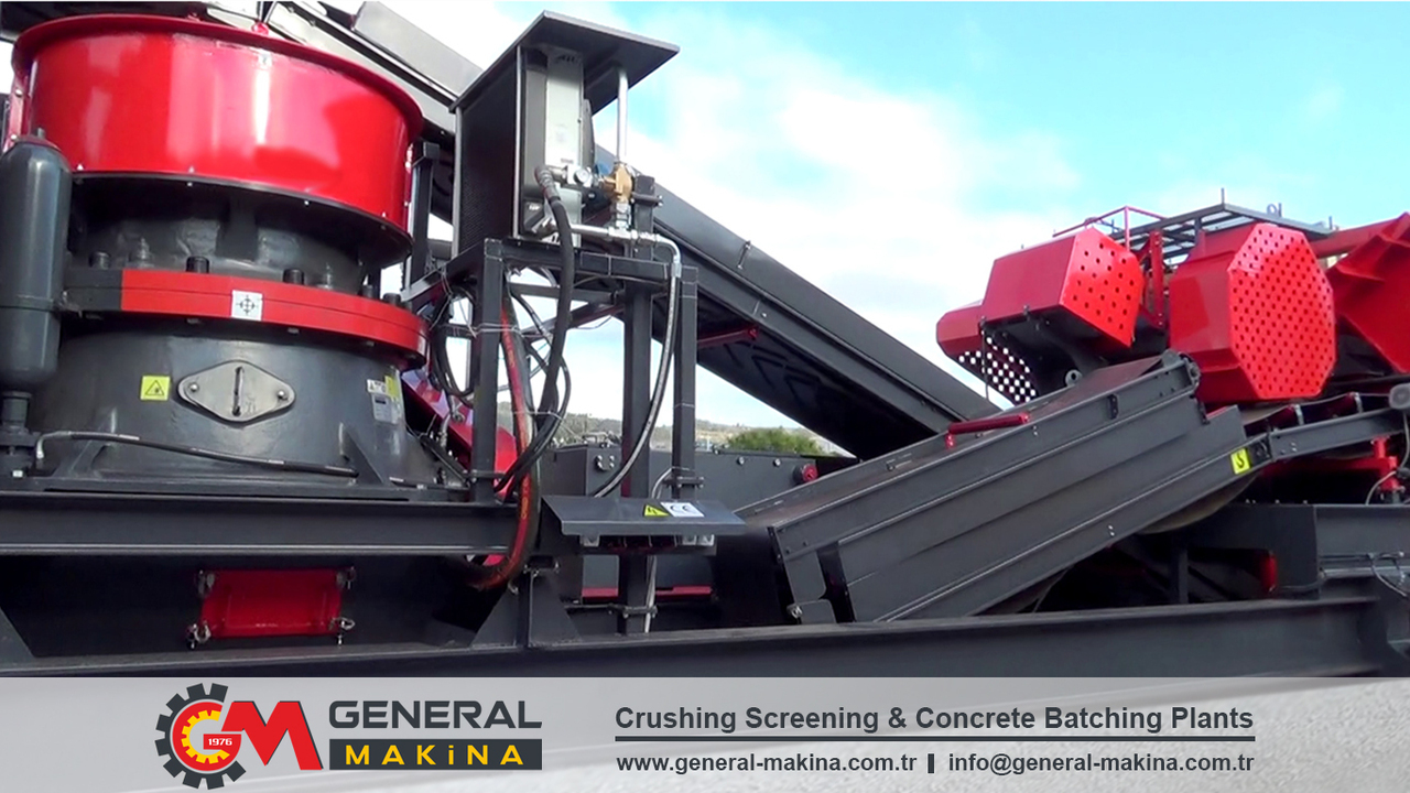 General Makina 944 Hard River Stone Crusher Plant - Kegelbreker: afbeelding 2 General Makina 944 Hard River Stone Crusher Plant - Kegelbreker: afbeelding 2