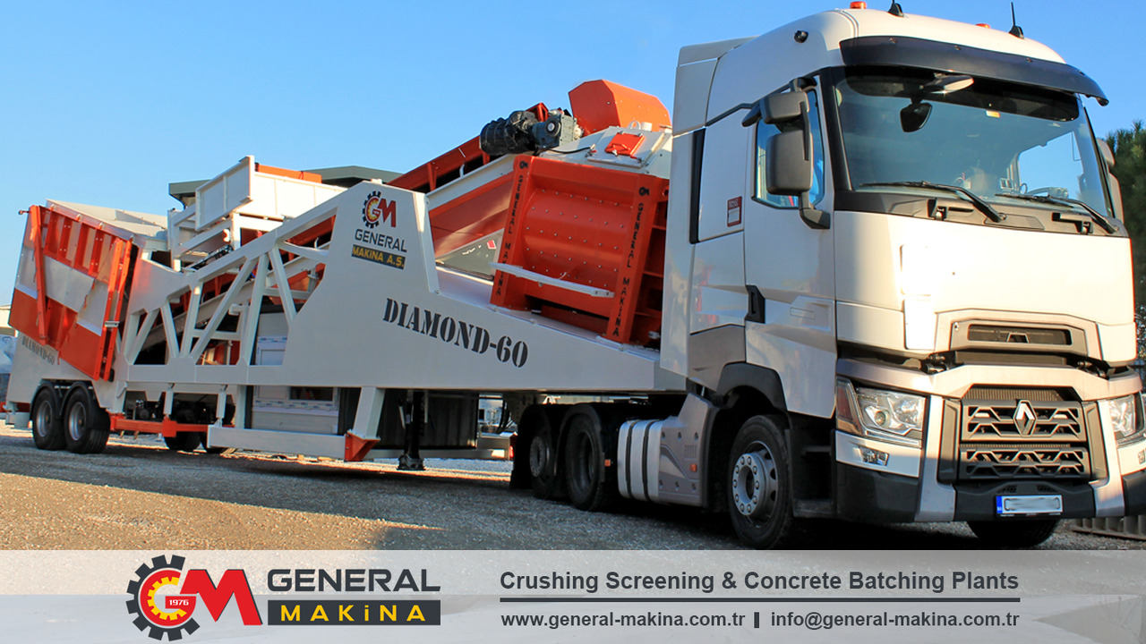 General Makina Diamond 60 m3 Mobile Concrete Batching Plant - Betoncentrale: afbeelding 1 General Makina Diamond 60 m3 Mobile Concrete Batching Plant - Betoncentrale: afbeelding 1