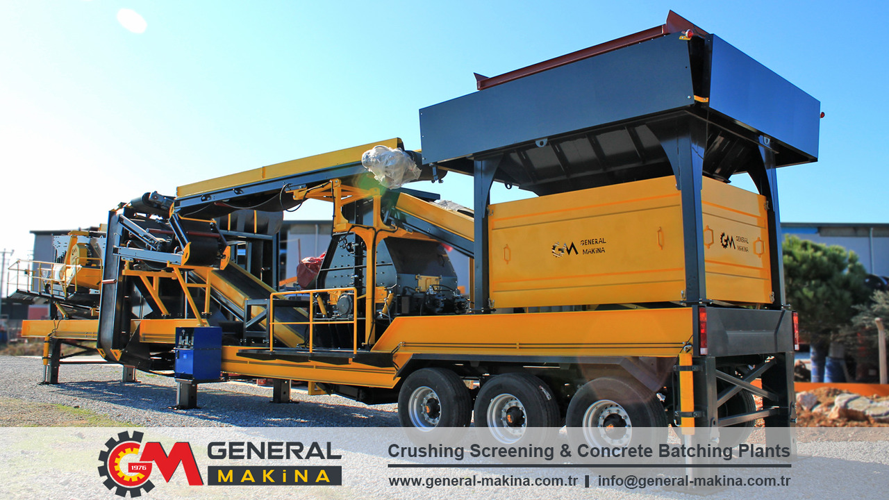 General Makina Mobile Sand Machine - Mobiele breker: afbeelding 1 General Makina Mobile Sand Machine - Mobiele breker: afbeelding 1