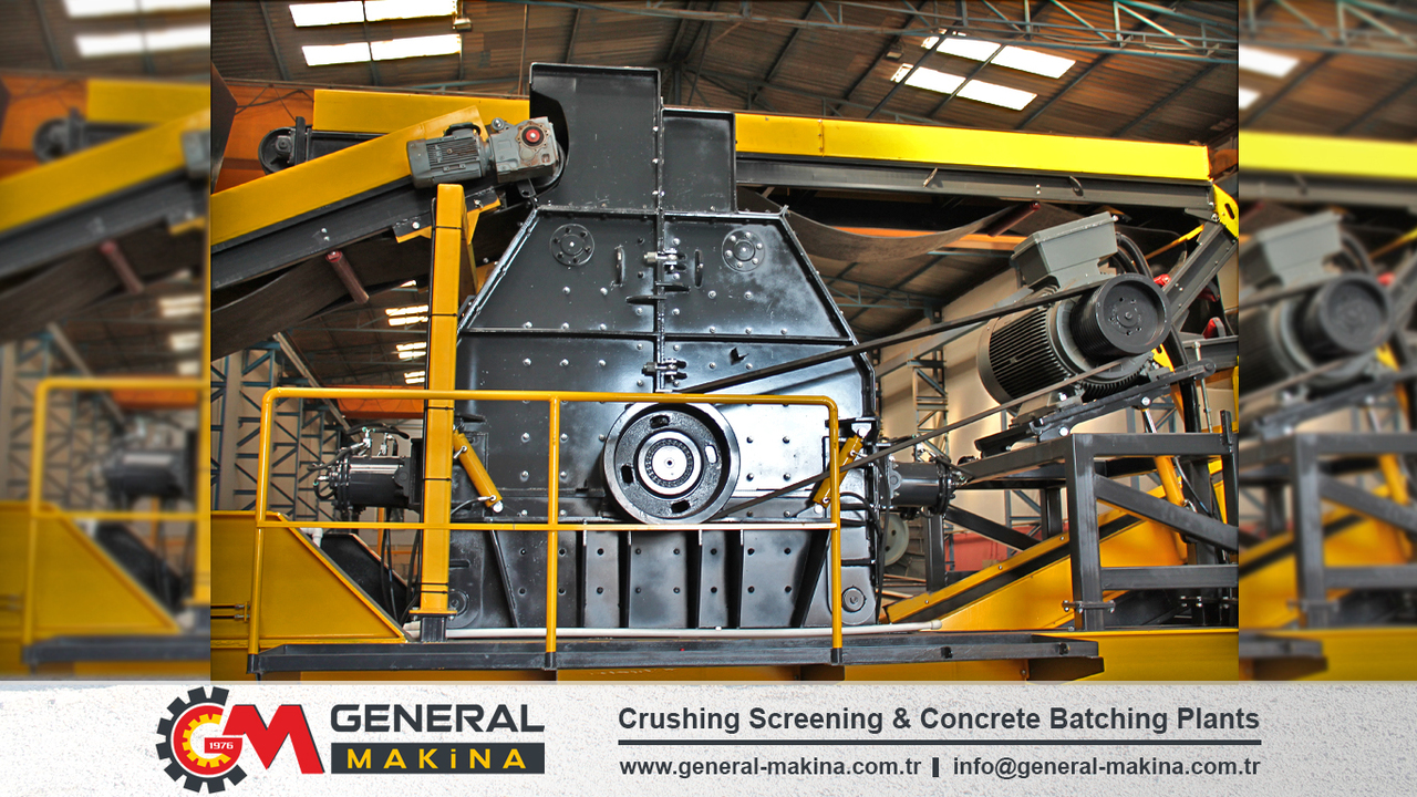 Nieuw Slagbreker General Makina Mobile Tertiary Impact Crusher Plant: afbeelding 8