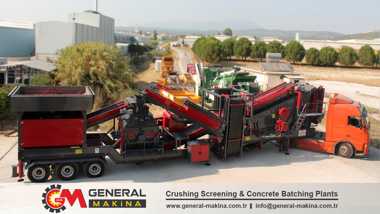 Nieuw Slagbreker General Makina Mobile Tertiary Impact Crusher Plant: afbeelding 7