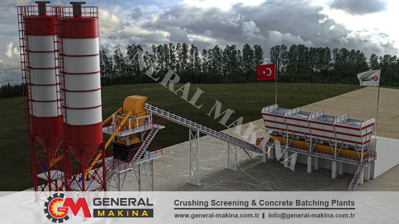 Nieuw Betoncentrale General Makina Royal 150 m3 High Capacity Concrete Batching Plant: afbeelding 6