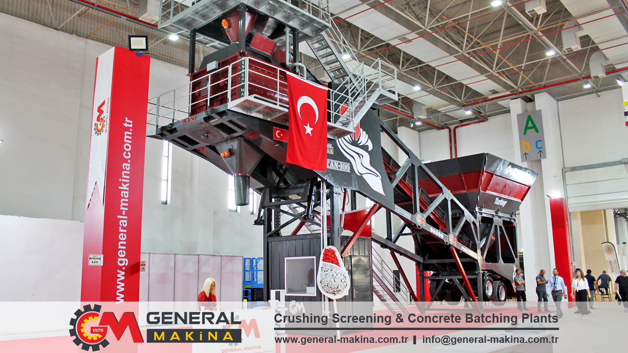 General Makina Titan 100 m3 Mobile Concrete Batching Plant - Betoncentrale: afbeelding 1 General Makina Titan 100 m3 Mobile Concrete Batching Plant - Betoncentrale: afbeelding 1