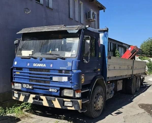 Scania 93 Carne - Kraanwagen: afbeelding 1 Scania 93 Carne - Kraanwagen: afbeelding 1