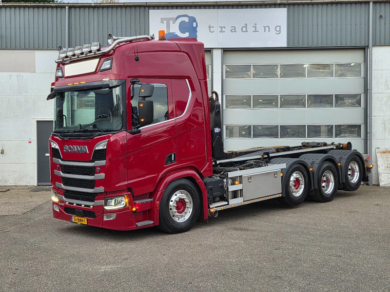 Scania R450 8x2 VDL hooklift / full air - Haakarmsysteem vrachtwagen: afbeelding 1 Scania R450 8x2 VDL hooklift / full air - Haakarmsysteem vrachtwagen: afbeelding 1