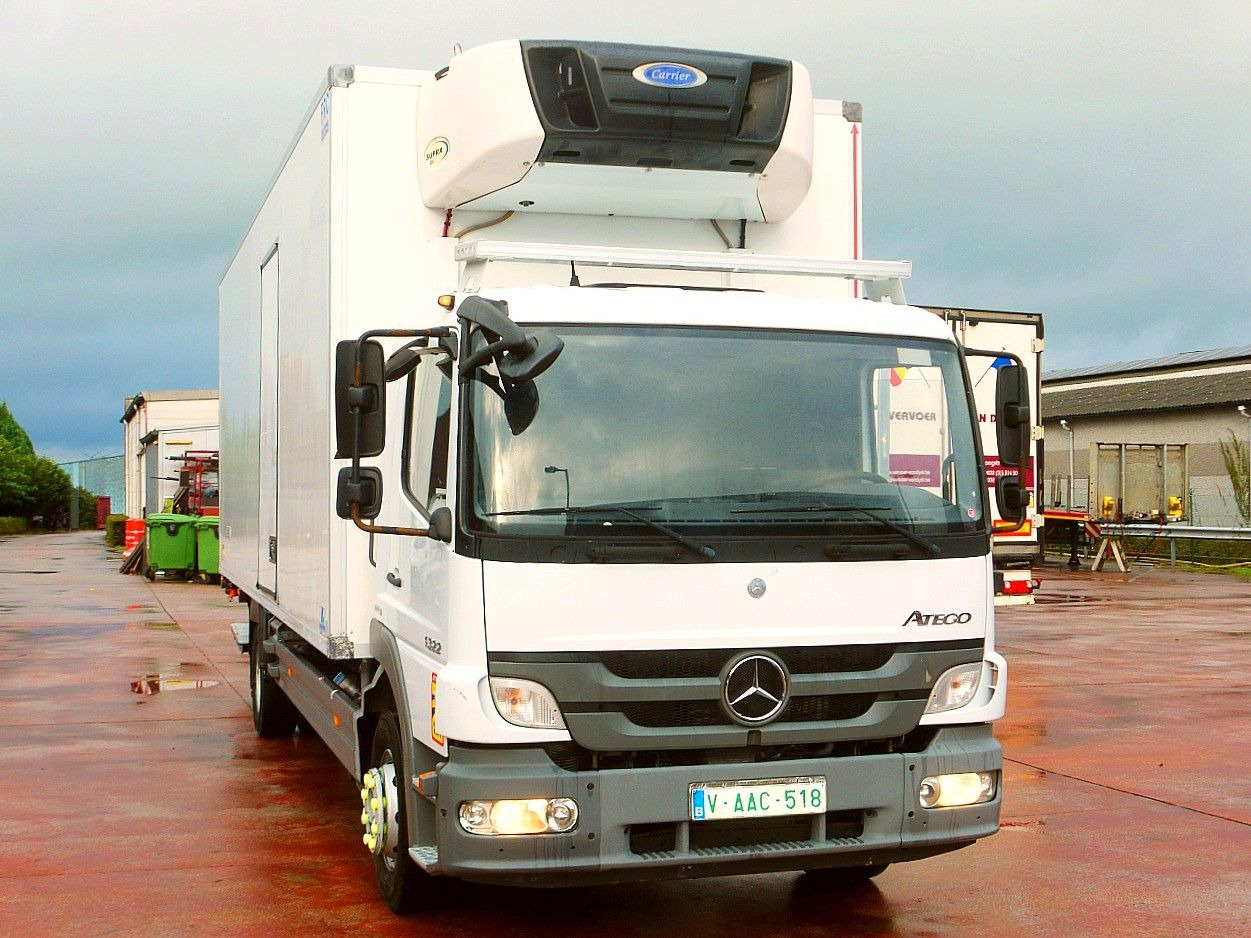 Mercedes-Benz 1322 ATEGO KUHLKOFFER CARRIER SUPRA 850 A/C LUFT - Koelwagen vrachtwagen: afbeelding 1 Mercedes-Benz 1322 ATEGO KUHLKOFFER CARRIER SUPRA 850 A/C LUFT - Koelwagen vrachtwagen: afbeelding 1