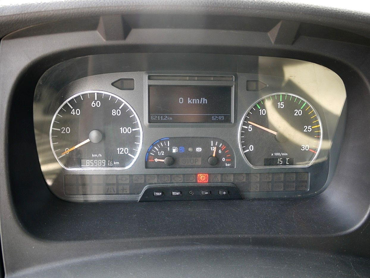 Koelwagen vrachtwagen Mercedes-Benz 1829 AXOR KUHLKOFFER CARRIER SUPRA 950 MULTI A/C: afbeelding 16