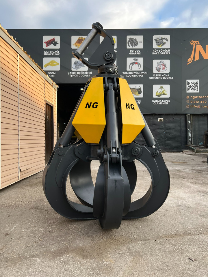 ORANGE PEEL GRAPPLE - SCRAP GRAPPLE - GREIFER - Grijper voor Graafmachine: afbeelding 1 ORANGE PEEL GRAPPLE - SCRAP GRAPPLE - GREIFER - Grijper voor Graafmachine: afbeelding 1
