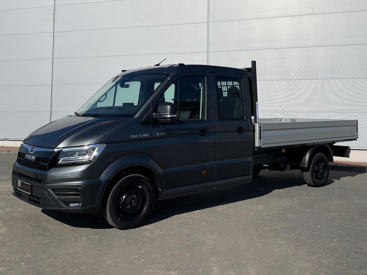 MAN TGE 3.180 Pritsche DOKA LR 4x4 ACC LED DIFF-SPER - Bestelwagen met open laadbak, Bestelwagen met dubbele cabine: afbeelding 1 MAN TGE 3.180 Pritsche DOKA LR 4x4 ACC LED DIFF-SPER - Bestelwagen met open laadbak, Bestelwagen met dubbele cabine: afbeelding 1