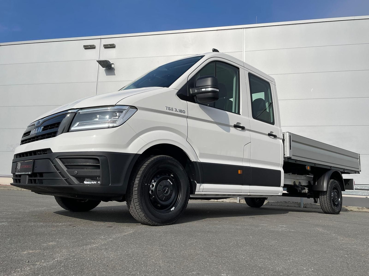 Bestelwagen met open laadbak, Bestelwagen met dubbele cabine MAN TGE 3.180 Pritsche DOKA LR KAMERA AHK SITZHZ: afbeelding 33