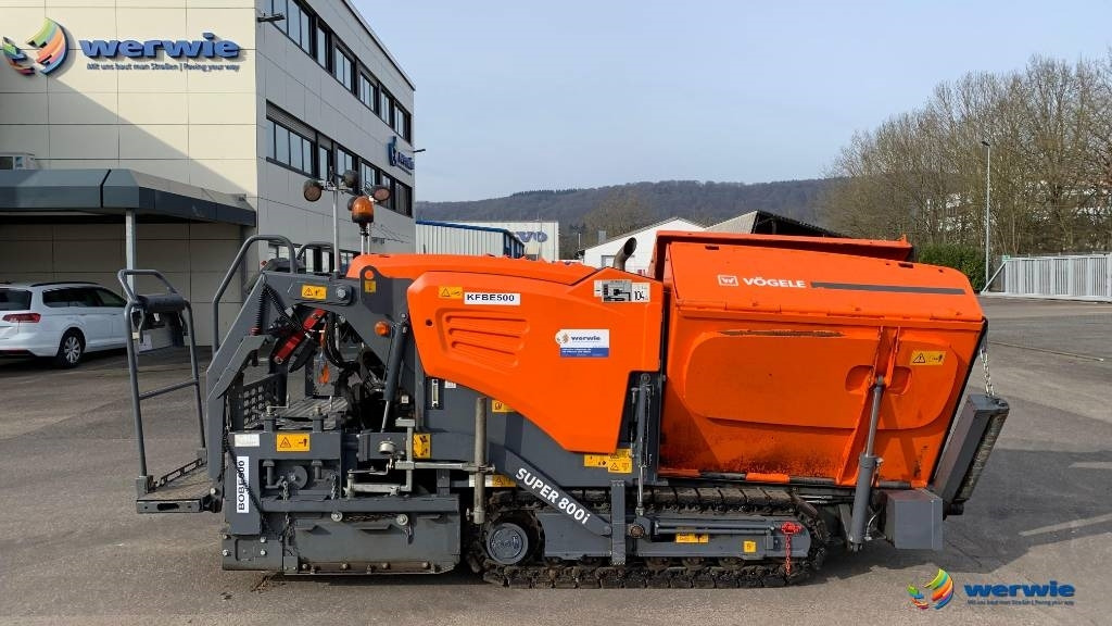 Vögele SUPER 800i / AB220TV (1,20 - 2,20 m) - Asfaltafwerkmachine: afbeelding 1 Vögele SUPER 800i / AB220TV (1,20 - 2,20 m) - Asfaltafwerkmachine: afbeelding 1