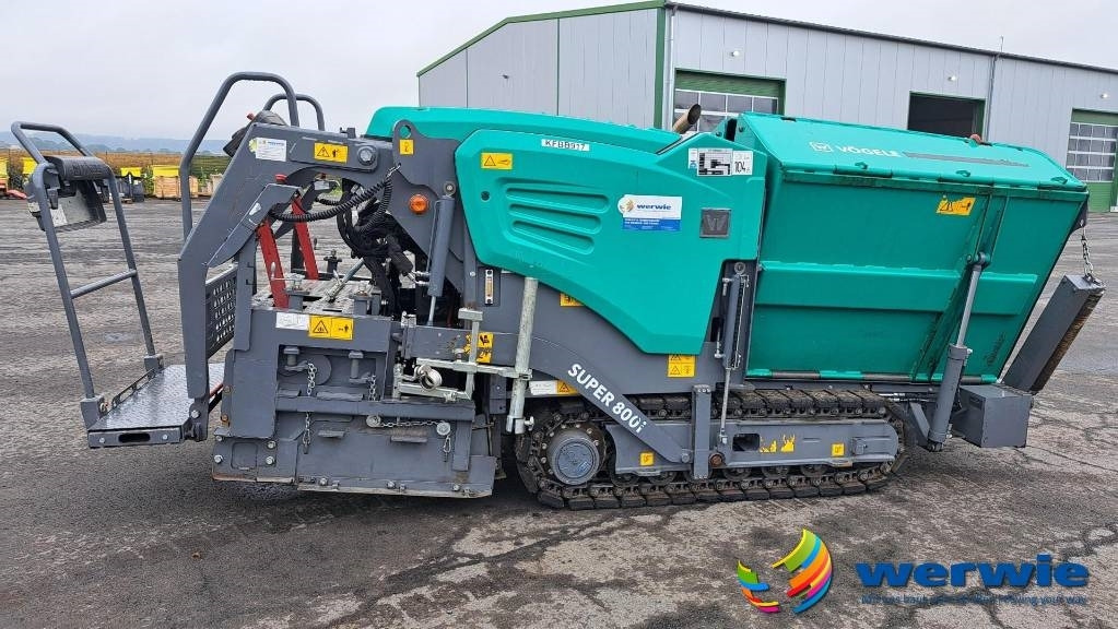 Vögele SUPER 800i - Asfaltafwerkmachine: afbeelding 5 Vögele SUPER 800i - Asfaltafwerkmachine: afbeelding 5