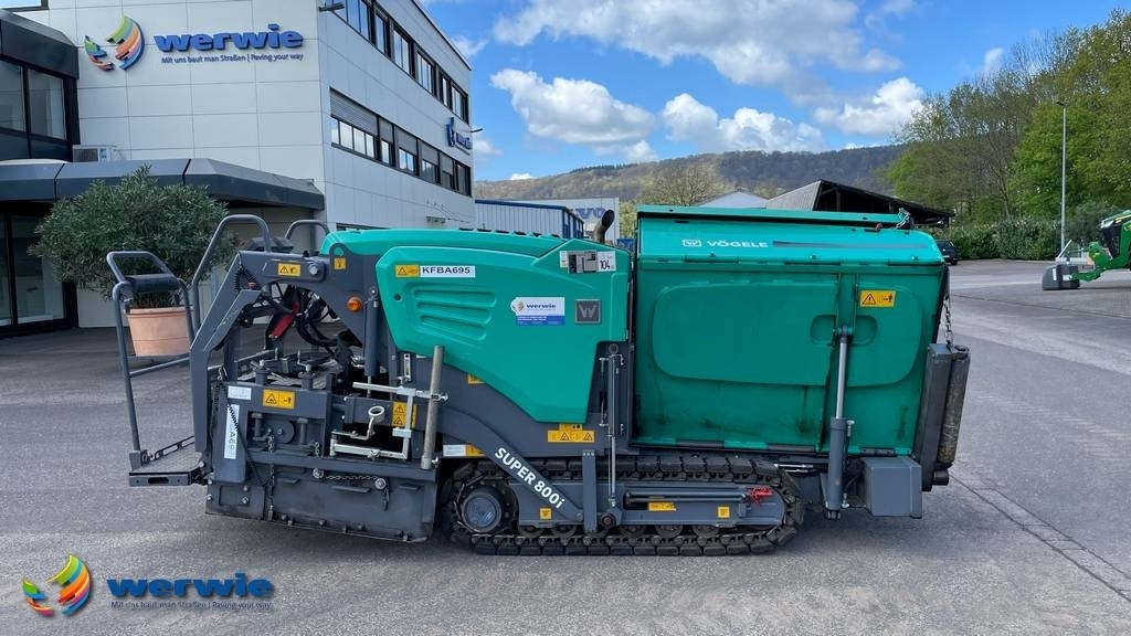 Vögele Super 800i - Asfaltafwerkmachine: afbeelding 1 Vögele Super 800i - Asfaltafwerkmachine: afbeelding 1