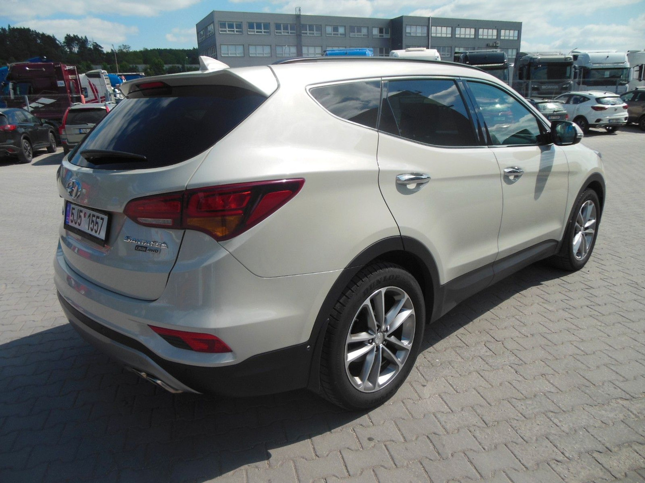 Hyundai Santa Fe 2,2 CRDi, 4WD, Automatic, Leder, Panora - SUV: afbeelding 3 Hyundai Santa Fe 2,2 CRDi, 4WD, Automatic, Leder, Panora - SUV: afbeelding 3