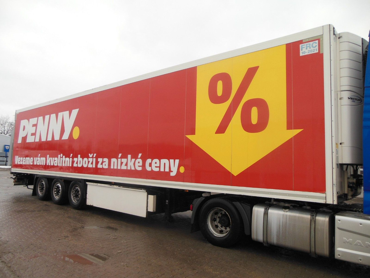 Krone SD, COOL LINER, DOPPELSTOCK, CARRIER VECTOR 1350 - Gesloten oplegger: afbeelding 2 Krone SD, COOL LINER, DOPPELSTOCK, CARRIER VECTOR 1350 - Gesloten oplegger: afbeelding 2