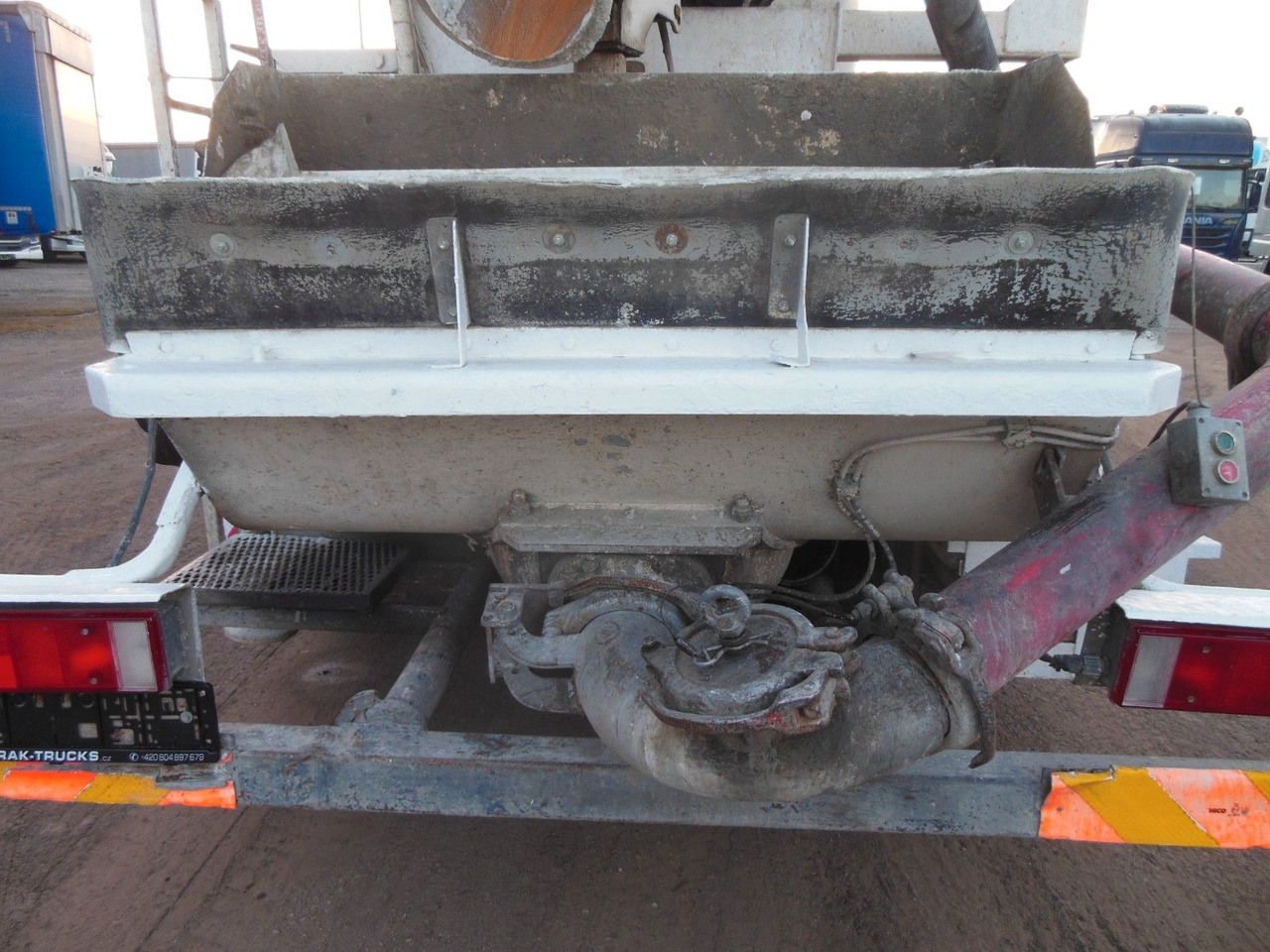 Betonpomp MAN TGA 35.410, 8X4, MIX + PUMPE 24M: afbeelding 10