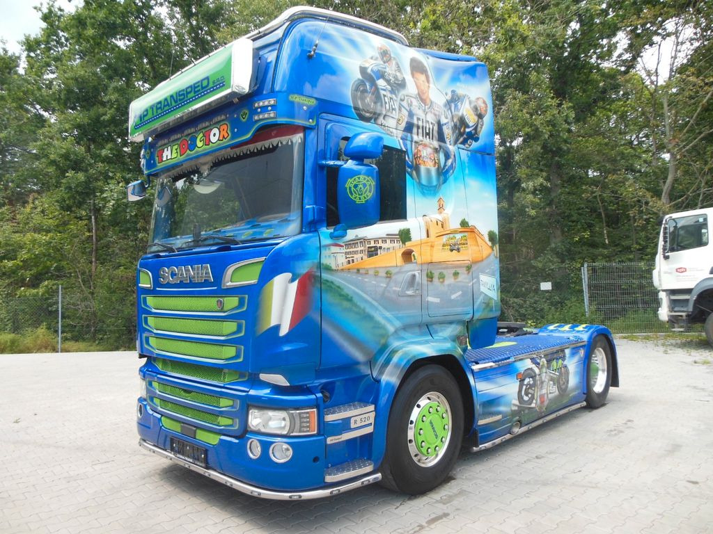 Scania R520, V8, ROSSI, LEDER, TOP!!! - Trekker: afbeelding 1 Scania R520, V8, ROSSI, LEDER, TOP!!! - Trekker: afbeelding 1