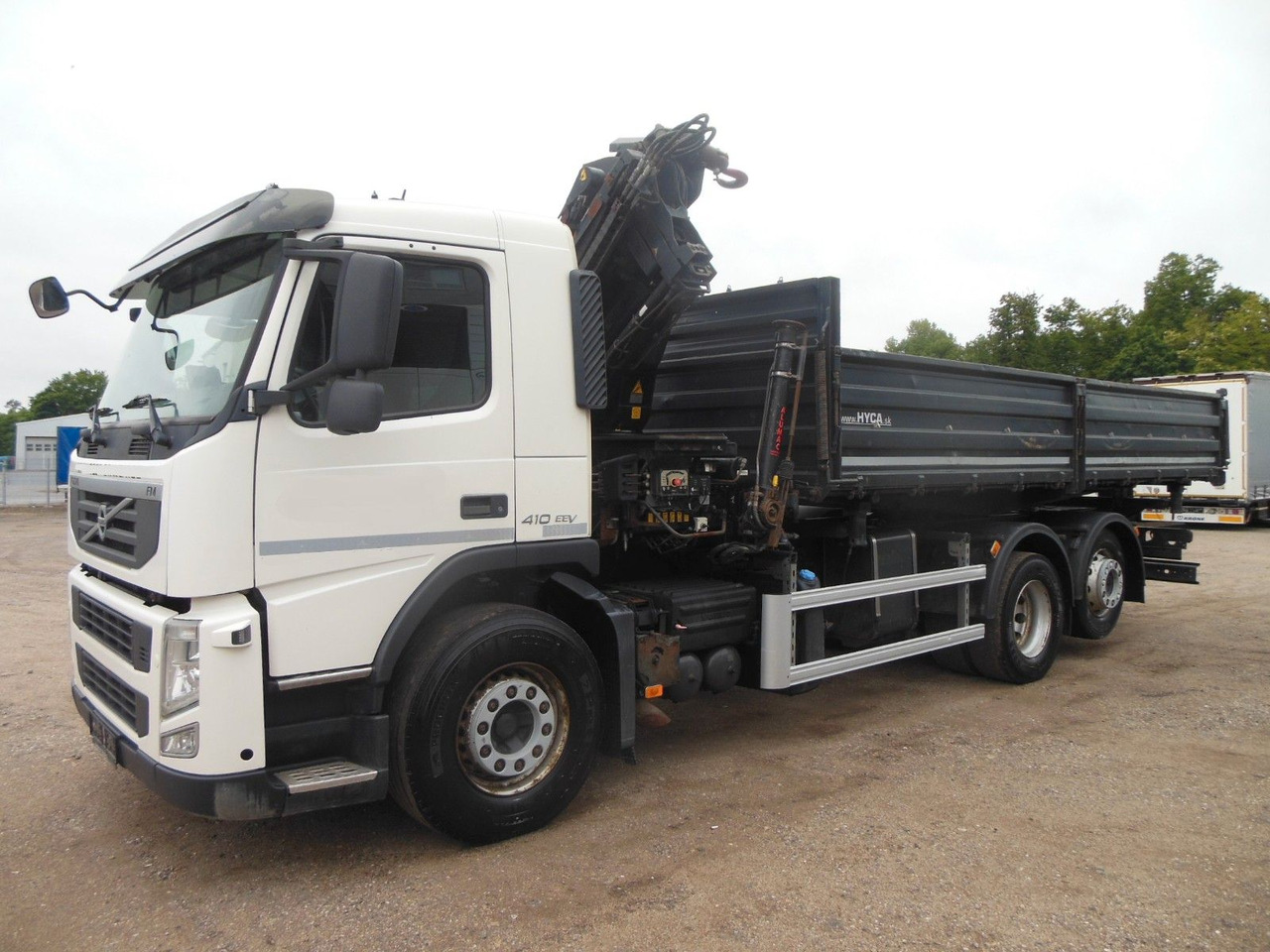Volvo FM 410, 6X2, DREISEITEN KIPPER, HIAB XS 211 - Kipper vrachtwagen, Kraanwagen: afbeelding 1 Volvo FM 410, 6X2, DREISEITEN KIPPER, HIAB XS 211 - Kipper vrachtwagen, Kraanwagen: afbeelding 1