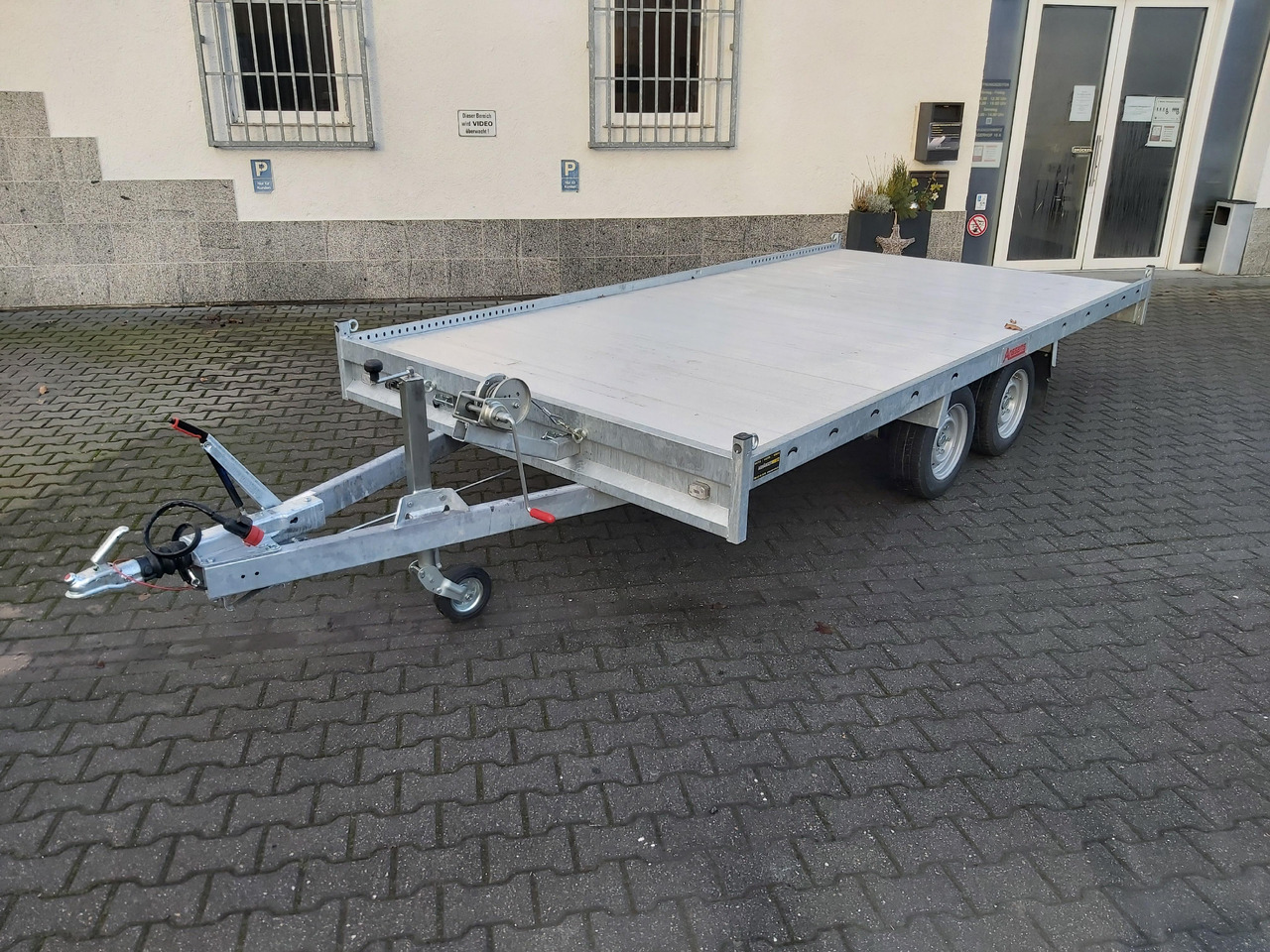 Open/ Plateau aanhangwagen Anssems MSX 3000 Multitransporter 405x200cm Aluboden 3000kg Aktion bei Onlinekauf: afbeelding 12