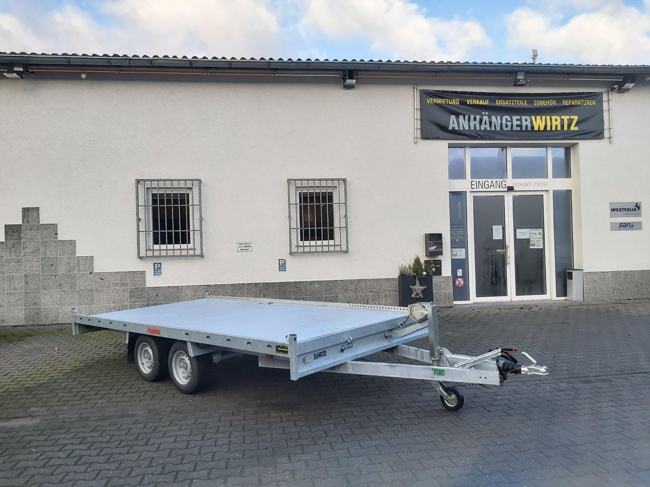 Open/ Plateau aanhangwagen Anssems MSX 3000 Multitransporter 405x200cm Aluboden 3000kg Aktion bei Onlinekauf: afbeelding 7
