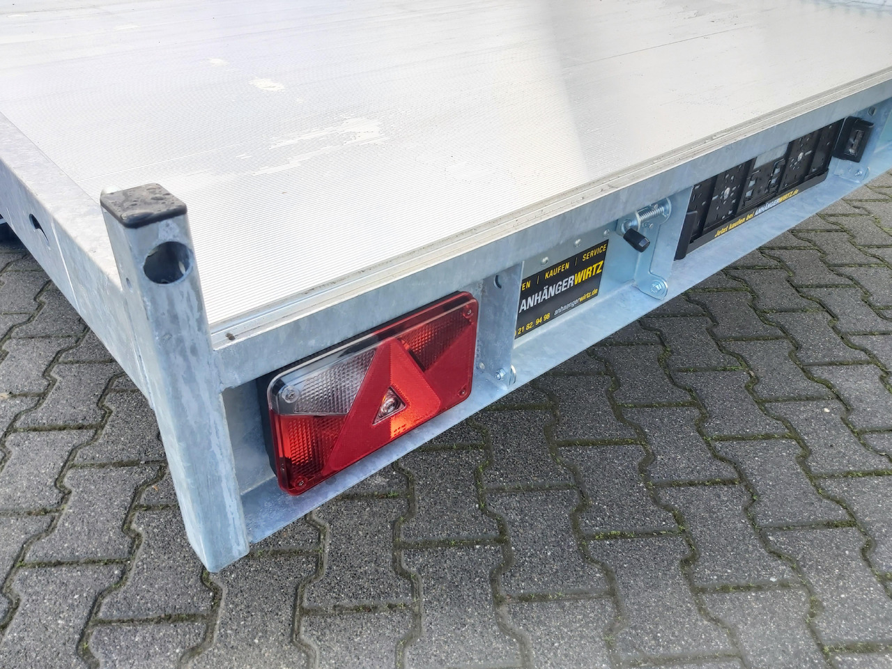 Open/ Plateau aanhangwagen Anssems MSX 3000 Multitransporter 405x200cm Aluboden 3000kg Aktion bei Onlinekauf: afbeelding 8