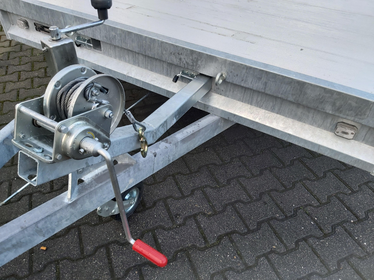 Open/ Plateau aanhangwagen Anssems MSX 3000 Multitransporter 405x200cm Aluboden 3000kg Aktion bei Onlinekauf: afbeelding 11