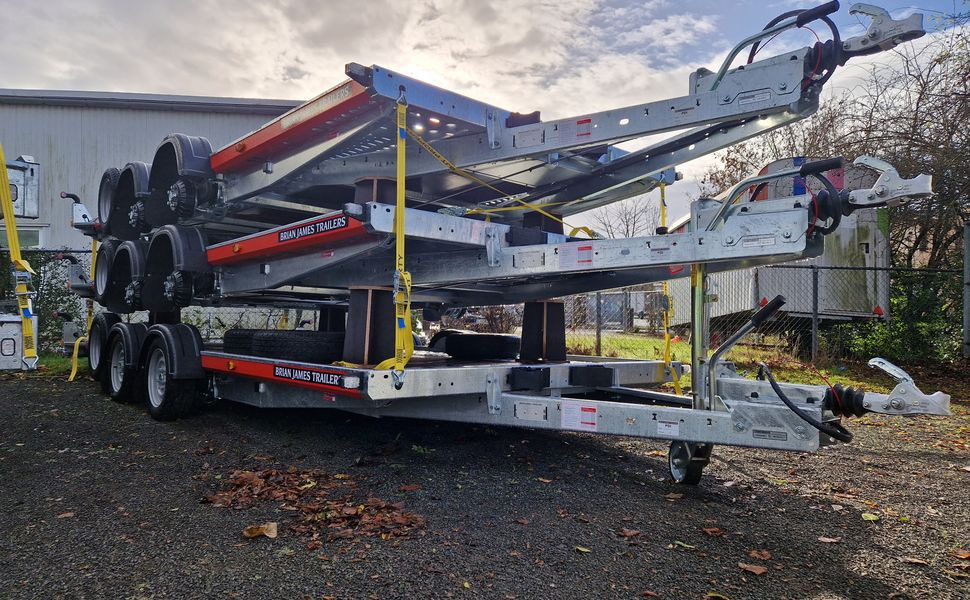 Brian James A4 Transporter 500x200cm redline 2600kg - Autotransport aanhangwagen: afbeelding 1 Brian James A4 Transporter 500x200cm redline 2600kg - Autotransport aanhangwagen: afbeelding 1