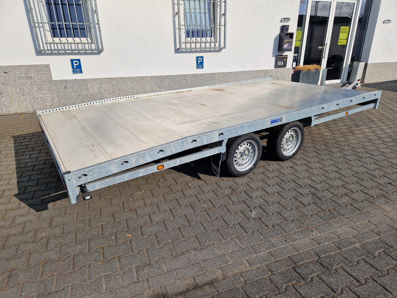 Open/ Plateau aanhangwagen CARAX-2 3000 Multitransporter 440x207cm Aluboden Auffahrrampen 3000kg Winter Aktion: afbeelding 11