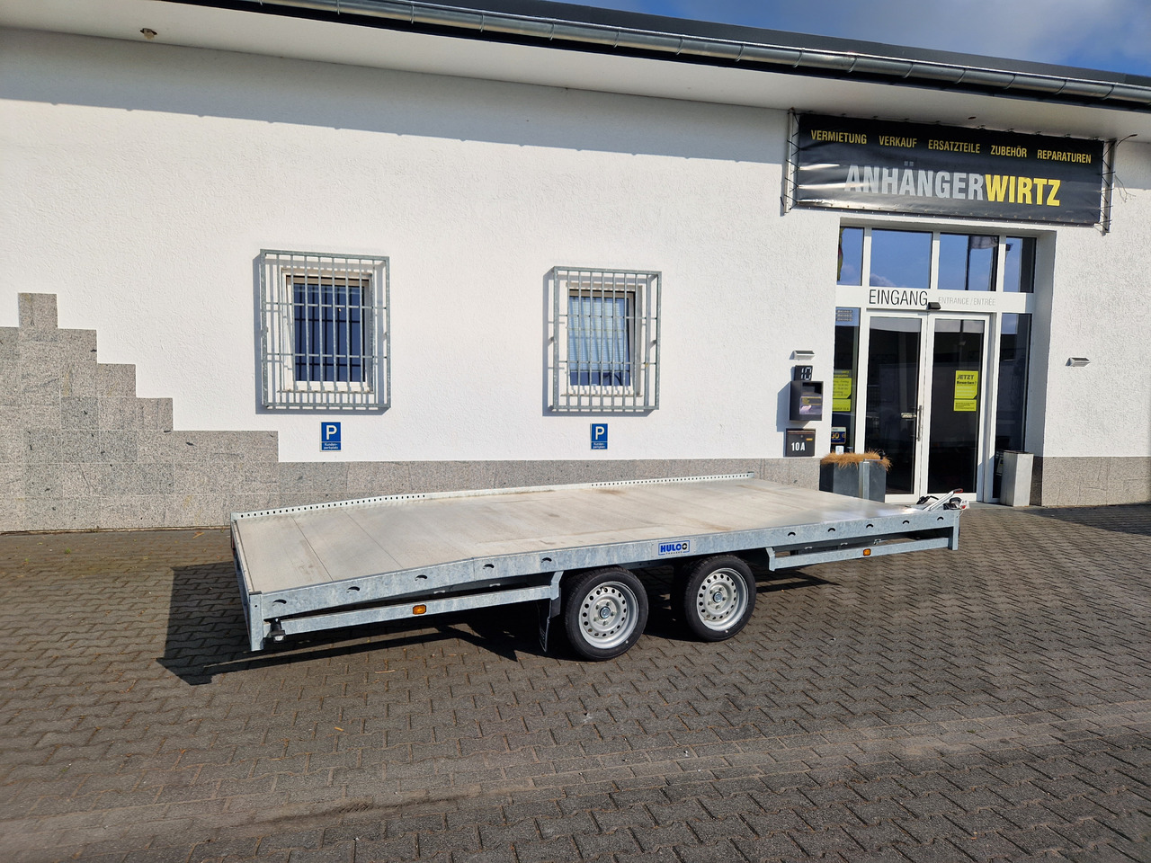 CARAX-2 3000 Multitransporter 440x207cm Aluboden Auffahrrampen 3000kg Winter Aktion - Open/ Plateau aanhangwagen: afbeelding 2 CARAX-2 3000 Multitransporter 440x207cm Aluboden Auffahrrampen 3000kg Winter Aktion - Open/ Plateau aanhangwagen: afbeelding 2