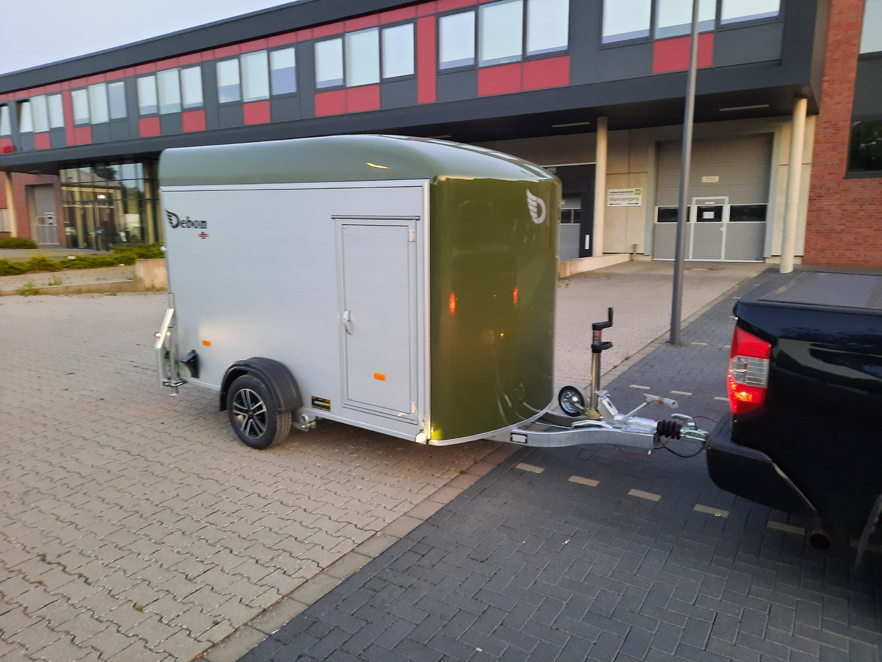 Aanhangwagen auto Cargo Roadster 400 312x164x184cm Alu Poly green Alufelgen Aluboden Pullman 1300kg 100km/H: afbeelding 14