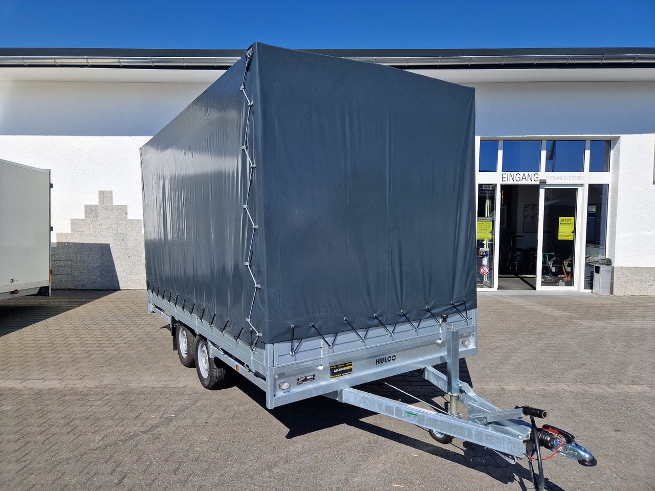 MEDAX - 2 3000 405x203x210cm Hochplane grau 12" niedrig Fahrwerk 3000kg - Aanhangwagen met huif: afbeelding 5 MEDAX - 2 3000 405x203x210cm Hochplane grau 12" niedrig Fahrwerk 3000kg - Aanhangwagen met huif: afbeelding 5
