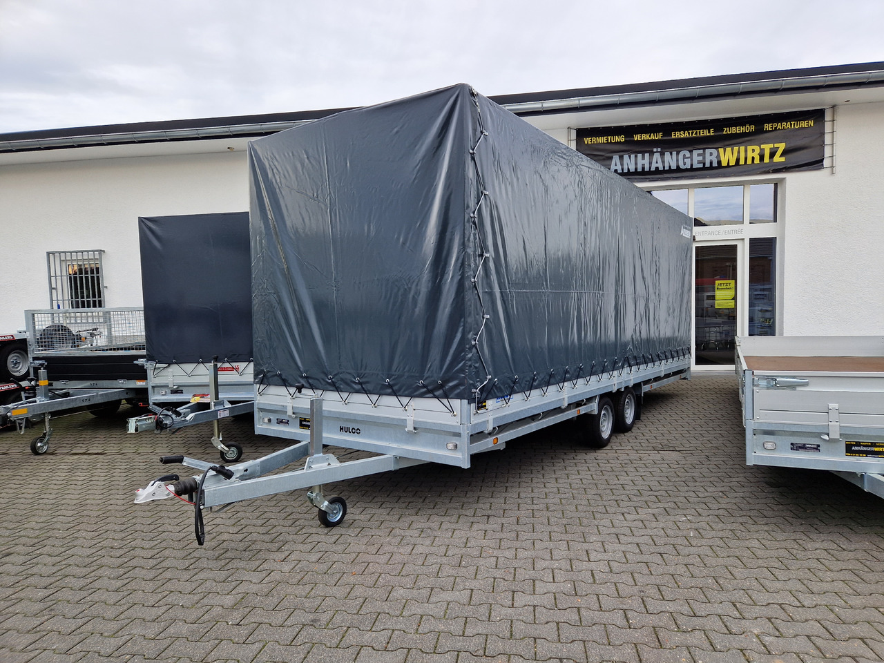 MEDAX - 2 3000 611x203x210cm Hochplane 12" niedrig Fahrwerk 3000kg - Aanhangwagen met huif: afbeelding 5 MEDAX - 2 3000 611x203x210cm Hochplane 12" niedrig Fahrwerk 3000kg - Aanhangwagen met huif: afbeelding 5