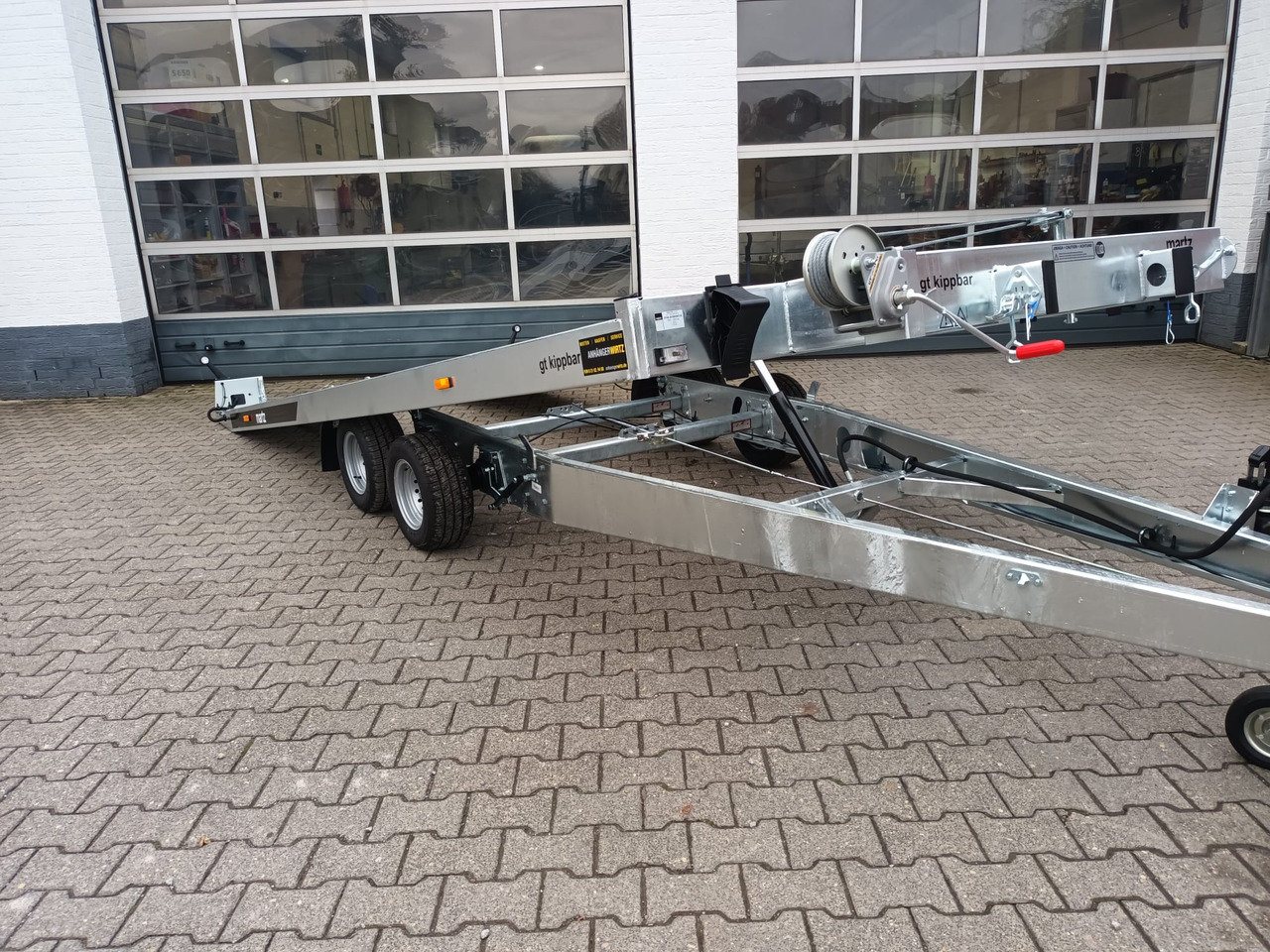 Martz Cartrailer GT KIPP 480/2 3T 480x205cm Profi Lohr Stahl & Aluboden 3000kg 100km/H - Autotransport aanhangwagen: afbeelding 2 Martz Cartrailer GT KIPP 480/2 3T 480x205cm Profi Lohr Stahl & Aluboden 3000kg 100km/H - Autotransport aanhangwagen: afbeelding 2