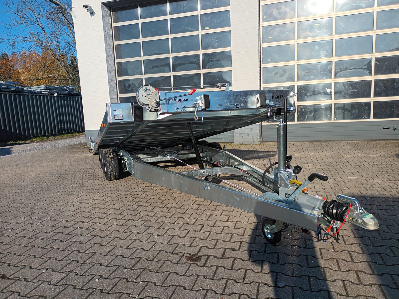 Martz Cartrailer GT KIPP 580/3 3,5T 580x215cm Profi Lohr Stahl & Aluboden Tridem 10" 3500kg 100km/H - Autotransport aanhangwagen: afbeelding 5 Martz Cartrailer GT KIPP 580/3 3,5T 580x215cm Profi Lohr Stahl & Aluboden Tridem 10" 3500kg 100km/H - Autotransport aanhangwagen: afbeelding 5